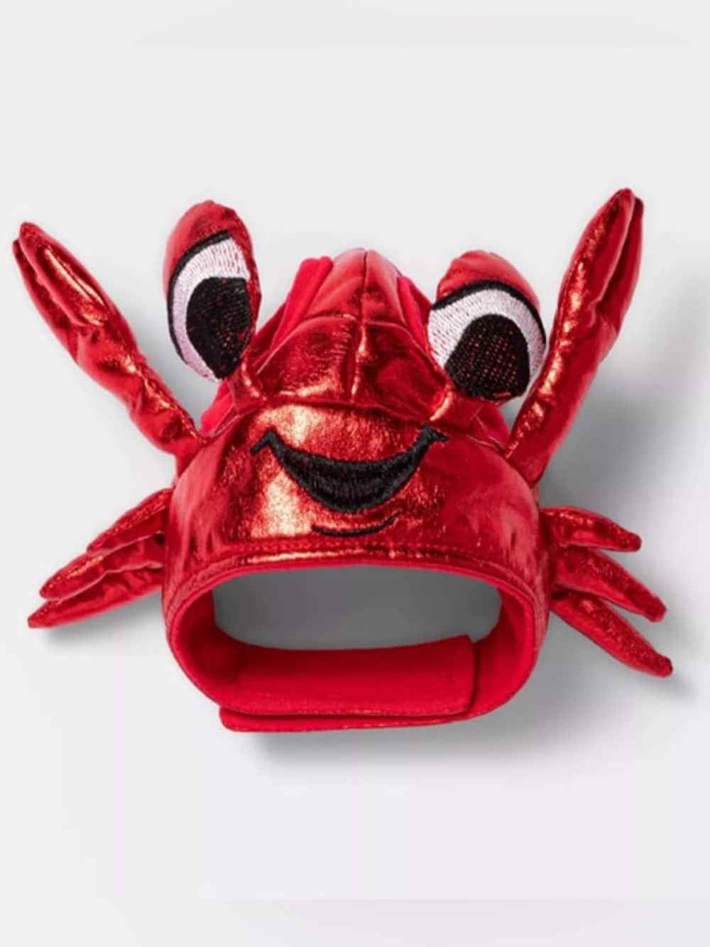 Hide and Go EEK! Cat Crab Hat - Red